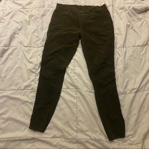 Uniqlo olive corduroy pants